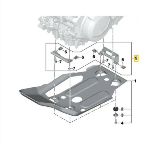 KIT DE MONTAJE PROTECTOR DE ALUMINIO (11848544599)